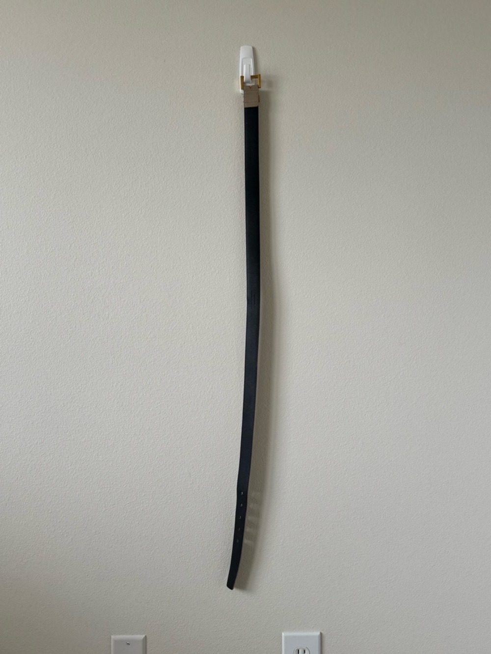 Saint Laurent Laque YSL monogram leather belt - Picture 4 of 5